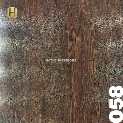 DARK BROWN VINYL FLOORING | 058 VINYL PLANKS