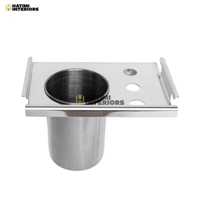 ASM STAINLESS STEEL BRUSH HOLDER