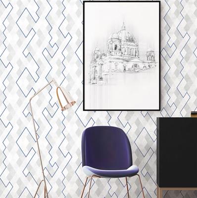 ANGULAR ARRANGEMENT - FUTURO WALLPAPERS ROLLS