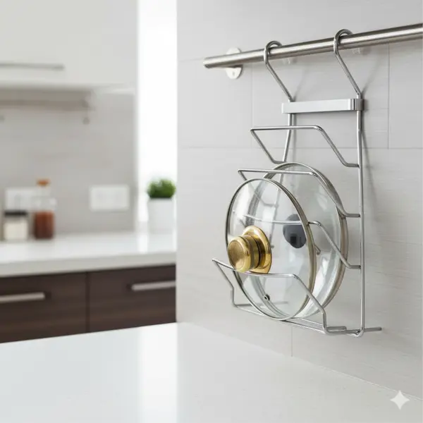 STAINLESS STEEL LID HOLDER