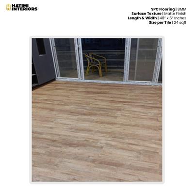 RED OAK SPC FLOORING - PER SQ FEET