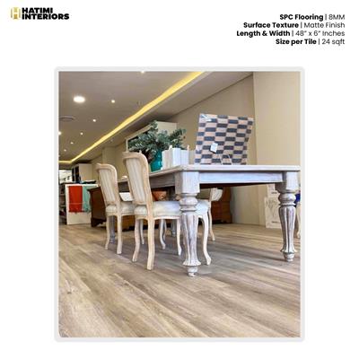 SUGARBERRY WOOD SPC FLOORING - PER SQ FEET