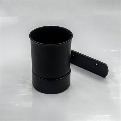 BLACK LUXURY BRUSH HOLDER