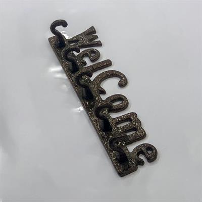 WELCOME KEY HOLDER FOR WALL