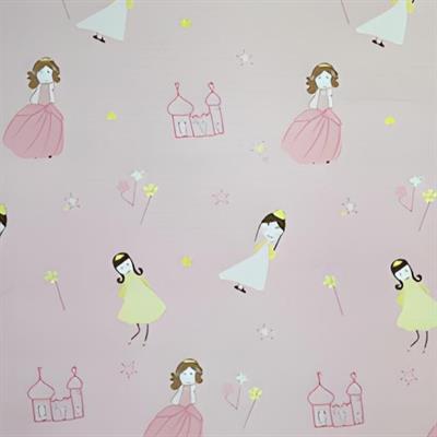 FAIRYTALE PINK BACKGROUND ROLLER BLIND - PER SQ FEET