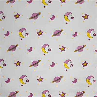 MINI GALAXY CREAM BACKGROUND ROLLER BLIND - PER SQ FEET