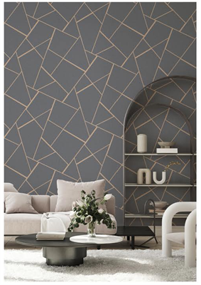 LINEAR SYMMETRY - METABENE WALLPAPER ROLLS