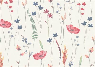 FLORAL FIELD - STEPS WALLPAPER ROLLS