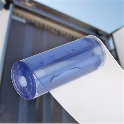 1MM TRANSPARENT AC CONTROL CURTAINS - PER SQ FEET