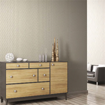 WOVEN SQUARE - PLAIN COLOR 4 WALLPAPER ROLLS