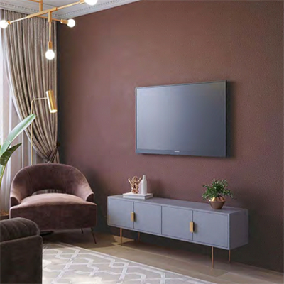 NATURAL FINISH - PLAIN COLOR 4 WALLPAPER ROLLS