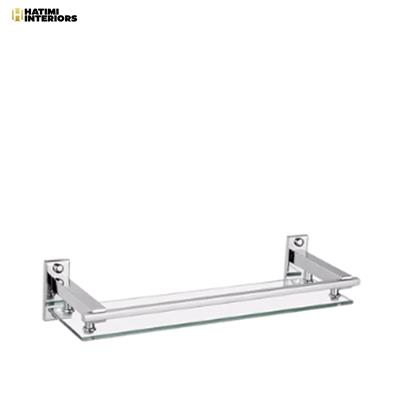 WESDA STAINLESS STEEL 304 BATHROOM GLASS SHELF