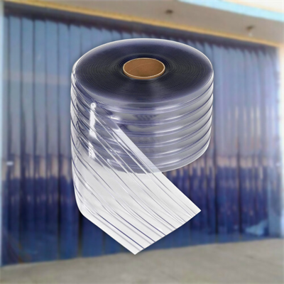 2MM RIBBED AC CONTROL CURTAINS - PER SQ FEET