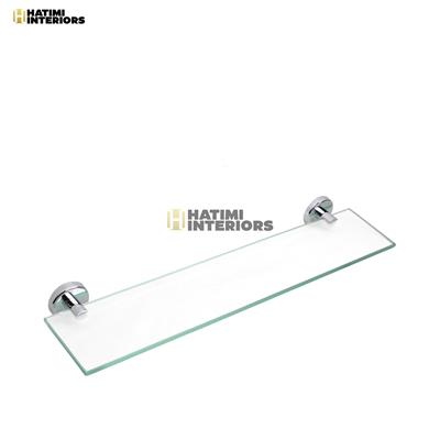 PREMIUM CHROME SILVER BATHROOM ACCESSORIES SET
