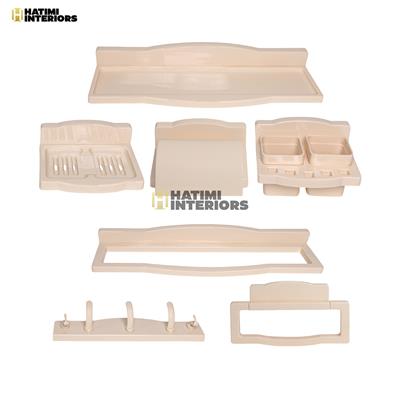 SPLASH PREMIUM BATHROOM ACCESSORIES SET
