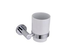 WESDA STAINLESS STEEL 304 BRUSH HOLDER CERAMIC GLASS