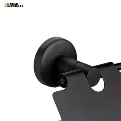 PREMIUM MATTE BLACK TISSUE PAPER HOLDER