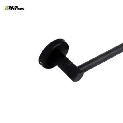 PREMIUM MATTE BLACK TOWEL ROD