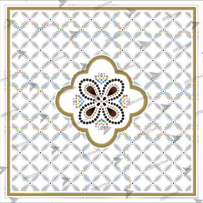 UG 24 - FALSE CEILING GYPSUM TILES WITH FITTING ACCESSORIES - PER SQ FT