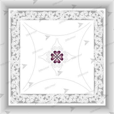 UG 43 - FALSE CEILING GYPSUM TILES WITH FITTING ACCESSORIES - PER SQ FT