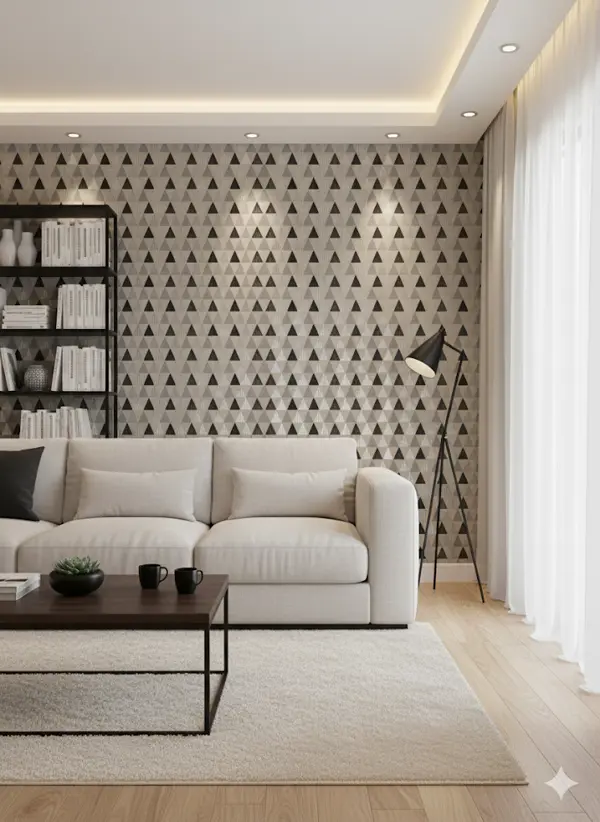 FABRIC WALLPAPER ROLLS  - FW 138