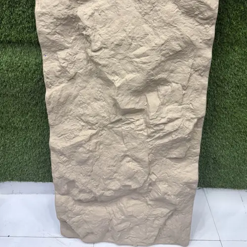 BEIGE STONE TEXTURE PU WALL STONE PANELS