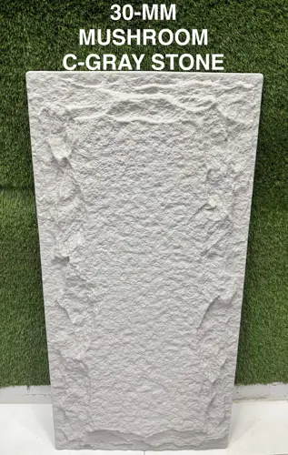 GREY ROCK TEXTURED PU WALL STONE PANELS
