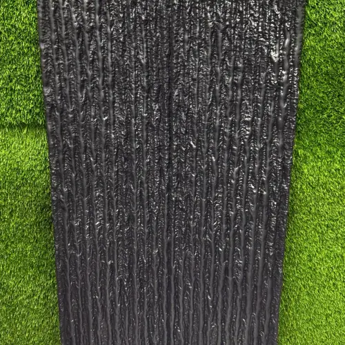 BLACK LINEAR PU WALL STONE PANELS