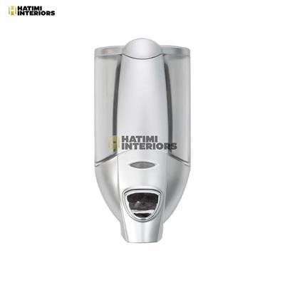 COMPACT GREY BODY SOAP DISPENSER