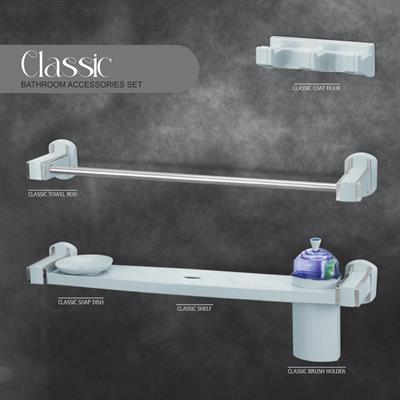 CLASSIC BATHROOM ACCESSORIES SET
