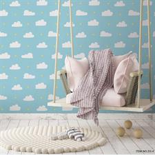 STARLIT CLOUD - DREAM LAND KIDS WALLPAPER