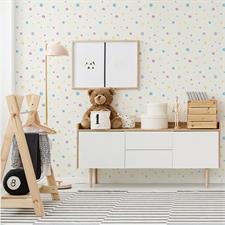 SPRINKLE POLKADOTS - DREAM LAND KIDS WALLPAPER