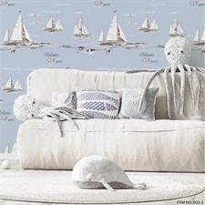SHIP SCENE - DREAM LAND KIDS WALLPAPER