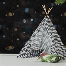 PLANETARY PATTERN - DREAM LAND KIDS WALLPAPER