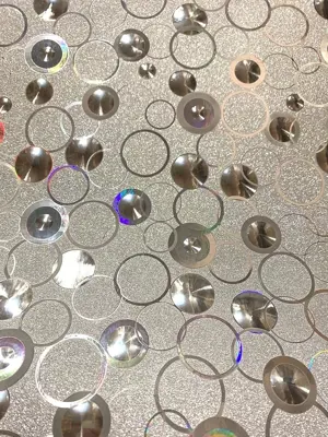 Holographic Bubble Pattern Privacy Window Paper