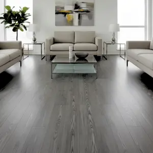 CLASSIC GREY VINYL FLOORING PLANKS | 1001