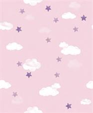 STARLIT CLOUD - DREAM LAND KIDS WALLPAPER