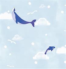 WHALE WHIMSY - DREAM LAND KIDS WALLPAPER