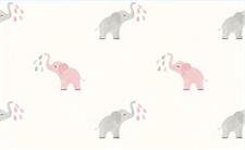 ELEPHANT PARADE - DREAM LAND KIDS WALLPAPER