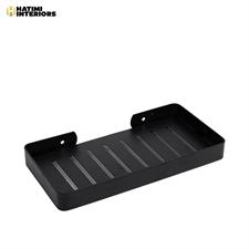 BLACK STAINLESS STEEL SOAP DISH TRAY