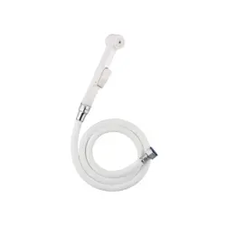 WHITE SPLASH MUSLIM SHOWER SET