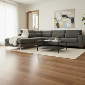 WARM CHESTNUT BROWN VINYL FLOORING PLANKS | 1002