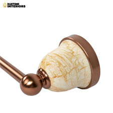 DUNE MARBLE COPPER ALUMINUM BATHROOM ACCESSORIES SET