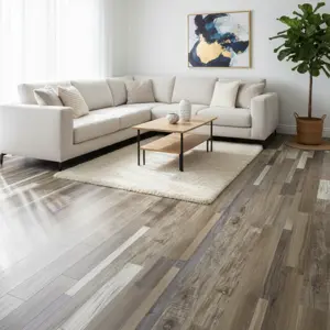 NAUTICAL BROWN VINYL FLOORING PLANKS | 1022