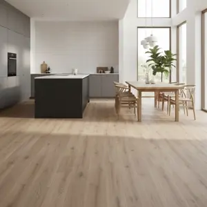 MUTED BROWN VINYL FLOORING PLANKS | 1023