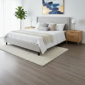 EBONY BROWN VINYL FLOORING PLANKS | 1024