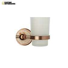 DUNE MARBLE COPPER ALUMINUM BATHROOM ACCESSORIES SET