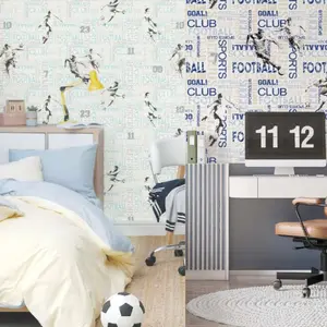 FOOTBALL CLUB - DREAM WORLD WALLPAPER ROLLS