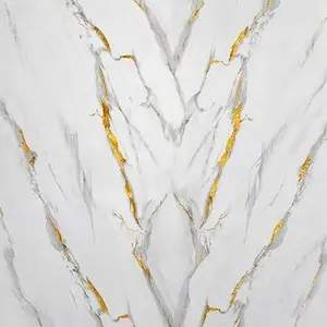 GOLD TREE BRANCH MARBLE UV FOMIC STICKER ROLLS - WB-2017