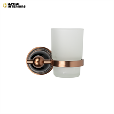 COSMIC MARBLE COPPER ALUMINUM BATHROOM ACCESSORIES SET